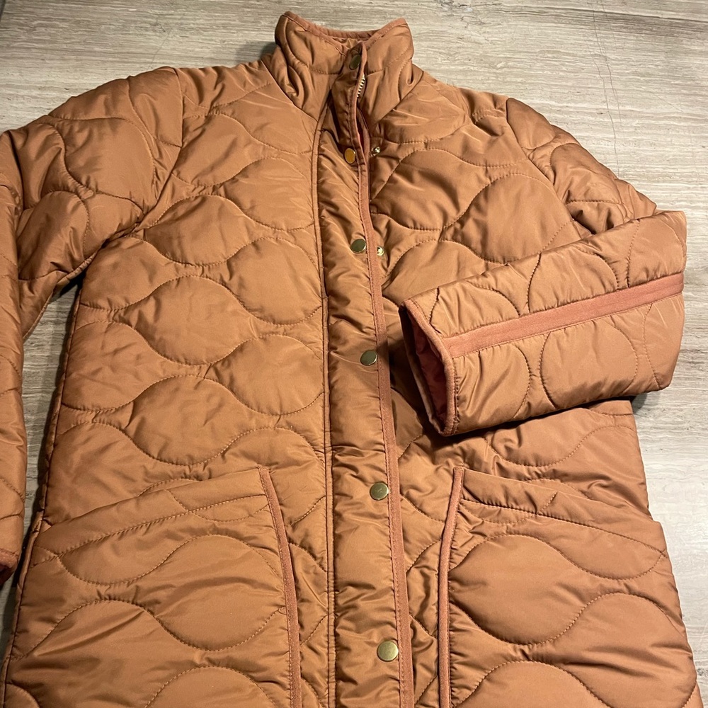 J Crew signature puffer